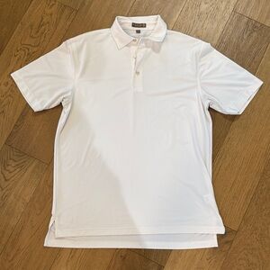 Peter Millar White Polo Shirt